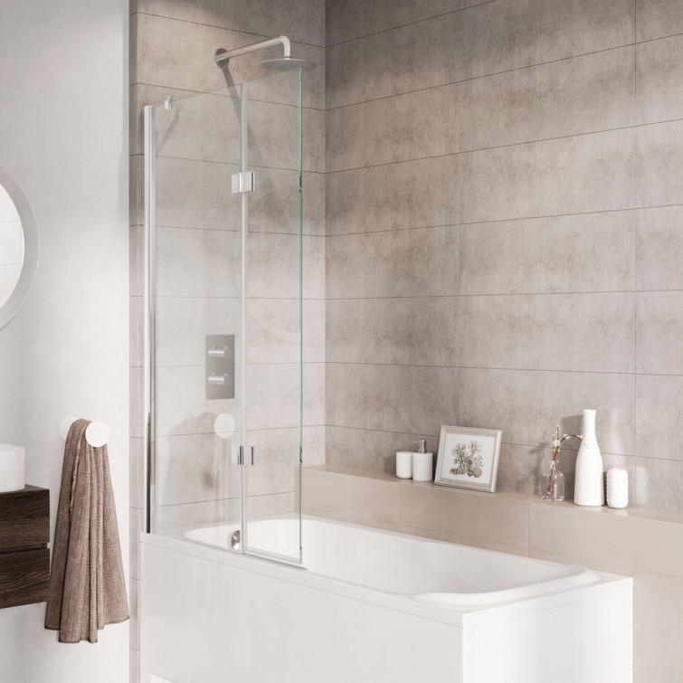 Innov8 Outward Folding Bath Screen